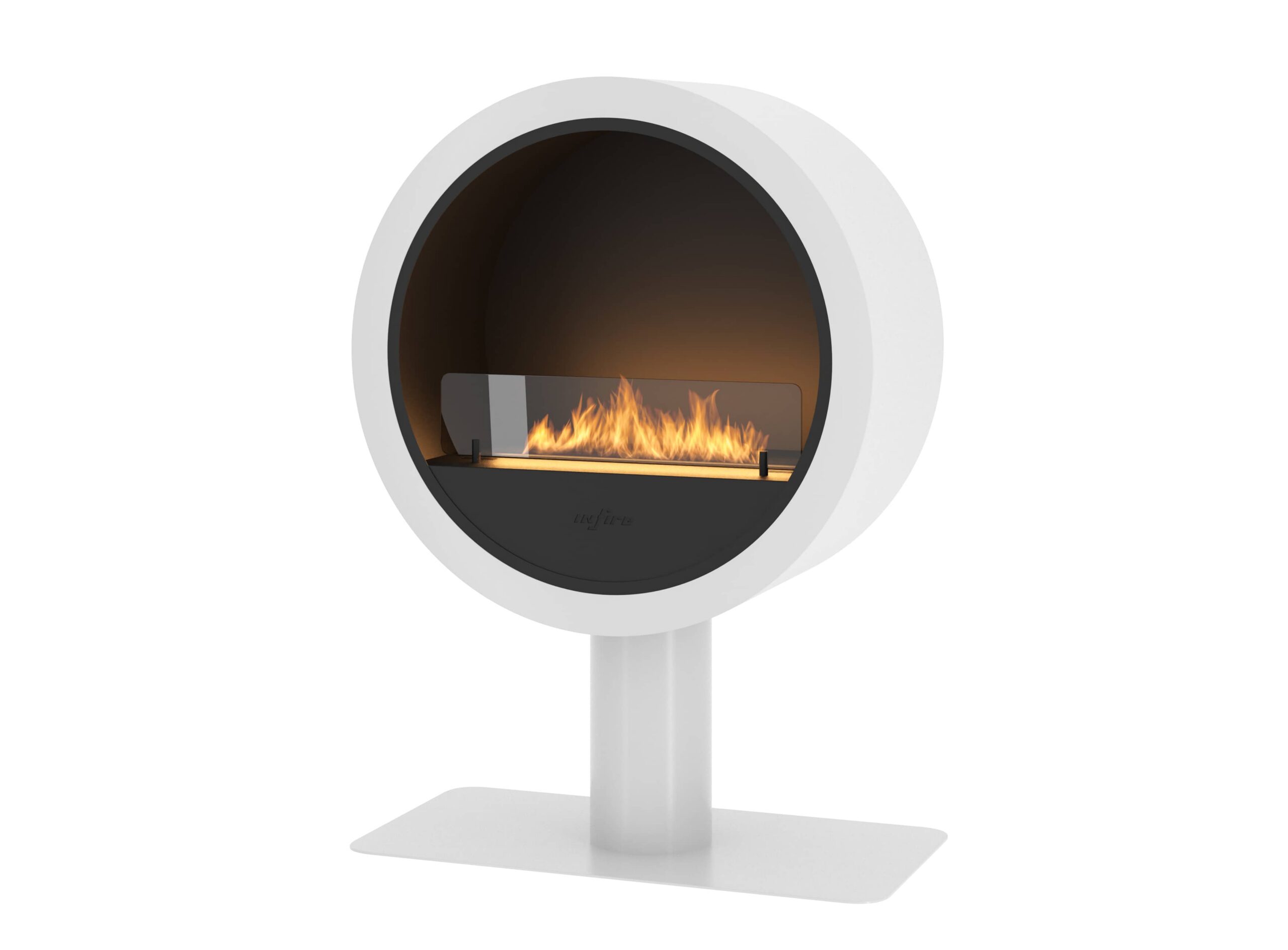 Biokominek Incyrcle Stand Biały Infire - obrazek 8