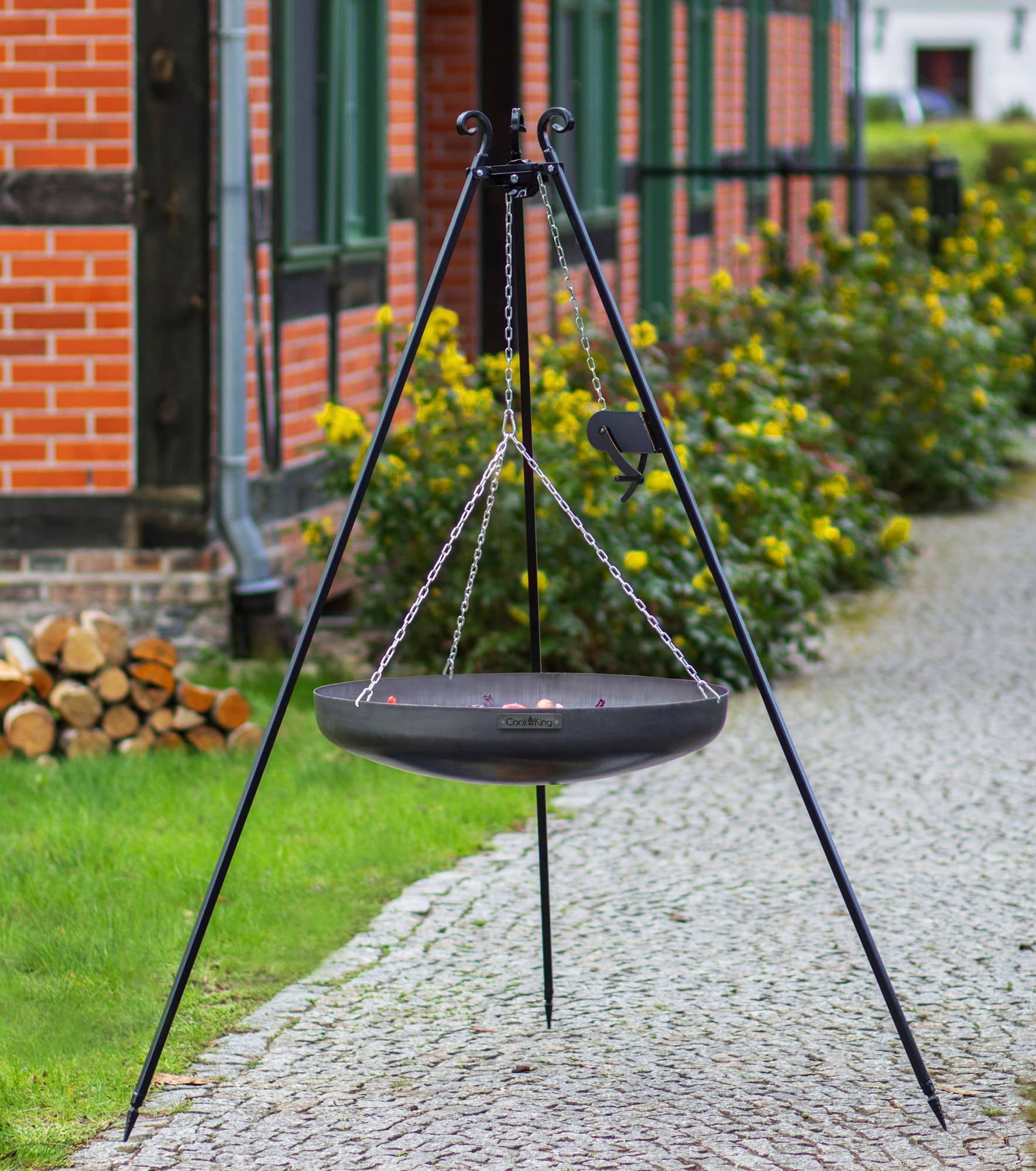 Wok na trójnogu na trójnogu 180cm