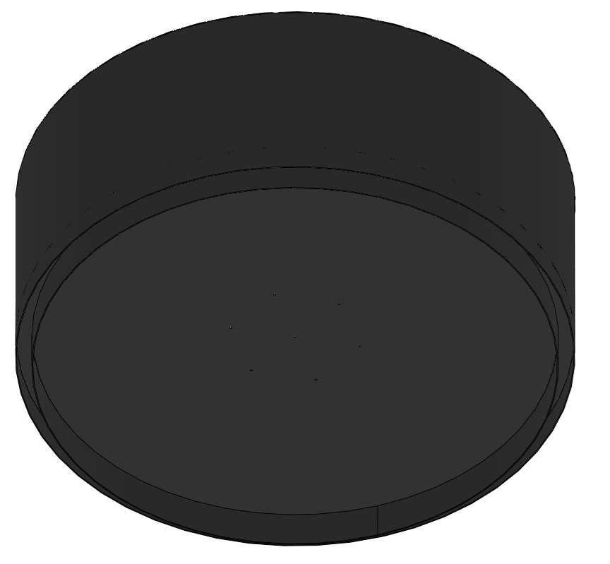 Ø850x340 ROUND CORTEN - obrazek 5
