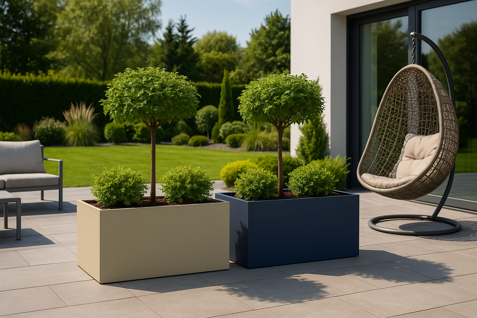 PROSTOKĄT (800x300x450) CORTEN - obrazek 2