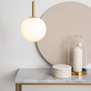 GAMA 1 lampa wisząca złoty beż lampa wisząca