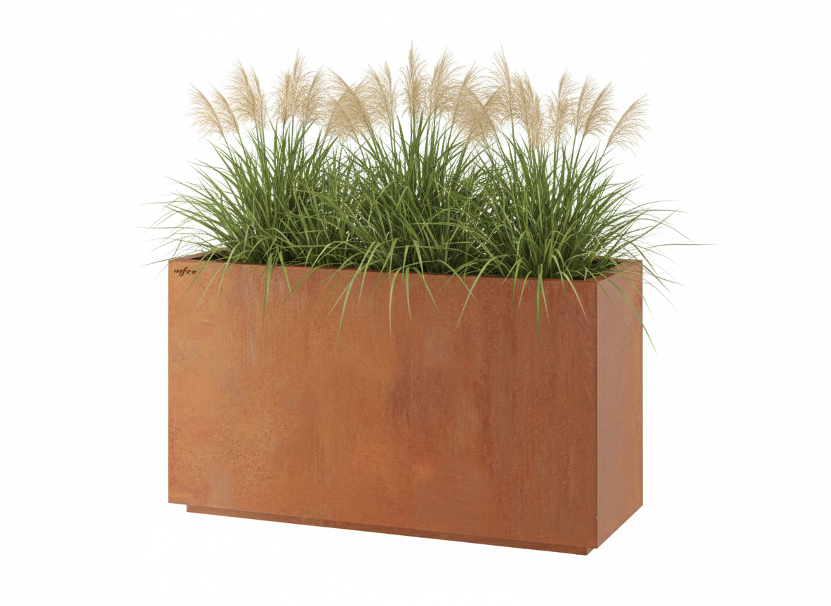 PROSTOKĄT (800x300x450) CORTEN