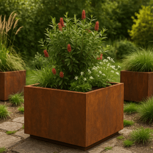 DONICA KWADRAT (450x450x450) CORTEN