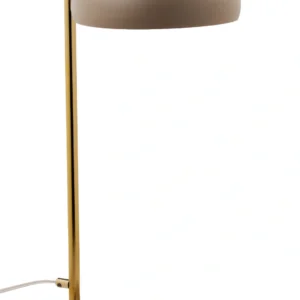 Lampka OLAF – ciepły beż RAL 1019/złoty szczotkowany