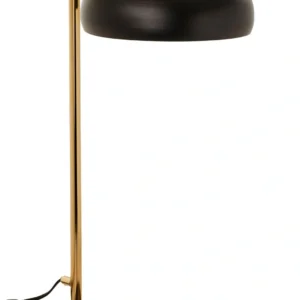 Lampka OLAF – czarny RAL 9005/złoty szczotkowany