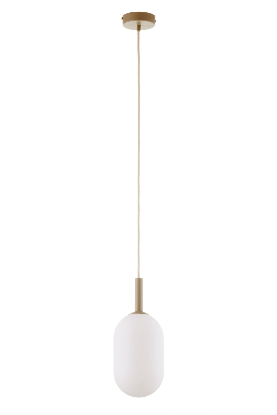 Lampa wisząca PLUUM 1 M Ø15 cm – ciepły beż RAL 1019