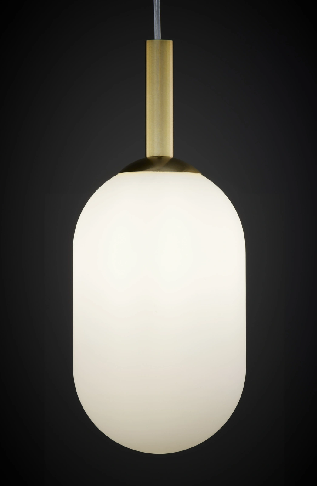 Lampa wisząca PLUUM 1 M Ø15 cm – złoty szczotkowany - obrazek 5