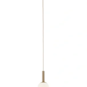 Lampa wisząca PLUUM 1 S Ø10 cm – ciepły beż RAL 1019