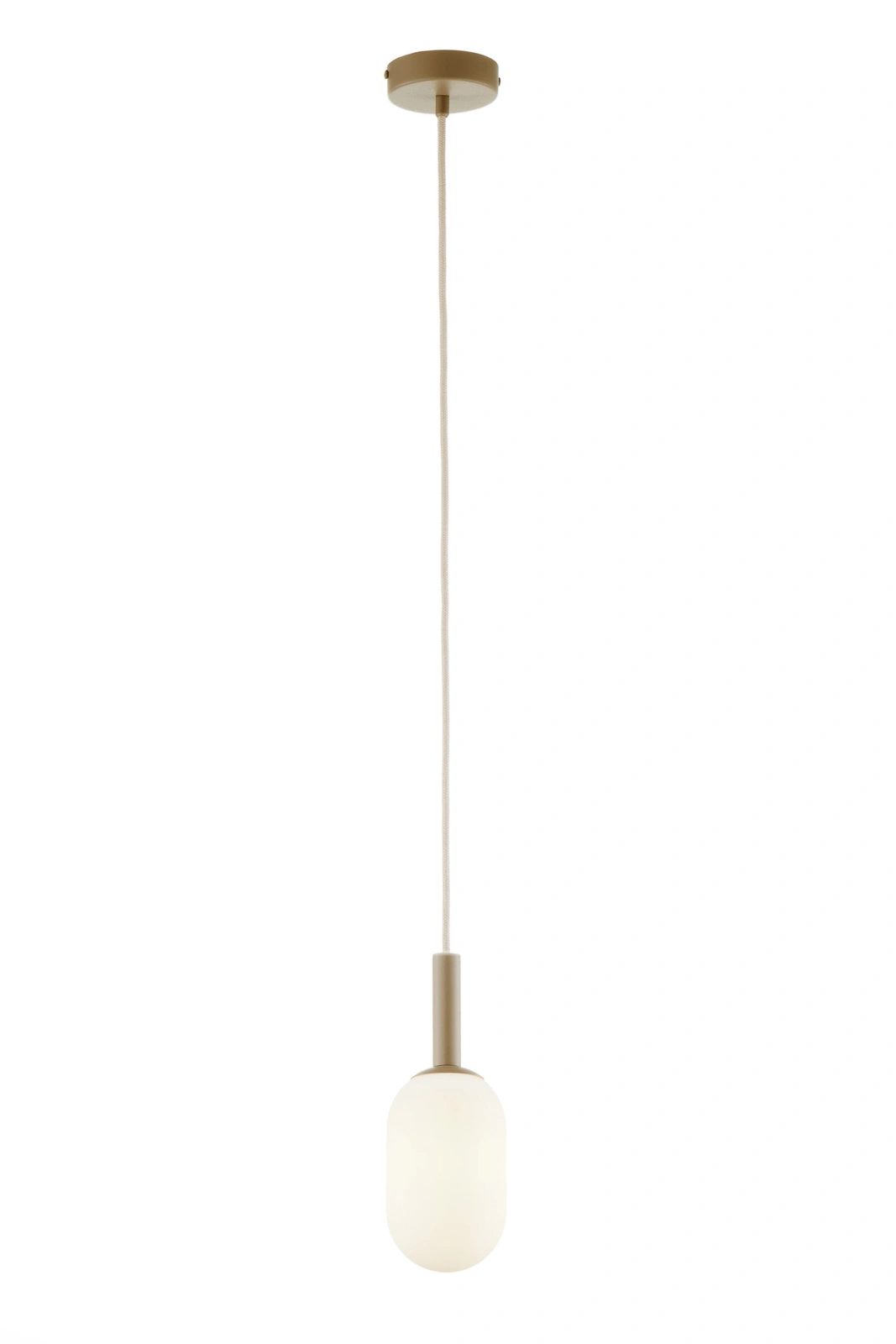 Lampa wisząca PLUUM 1 S Ø10 cm – ciepły beż RAL 1019
