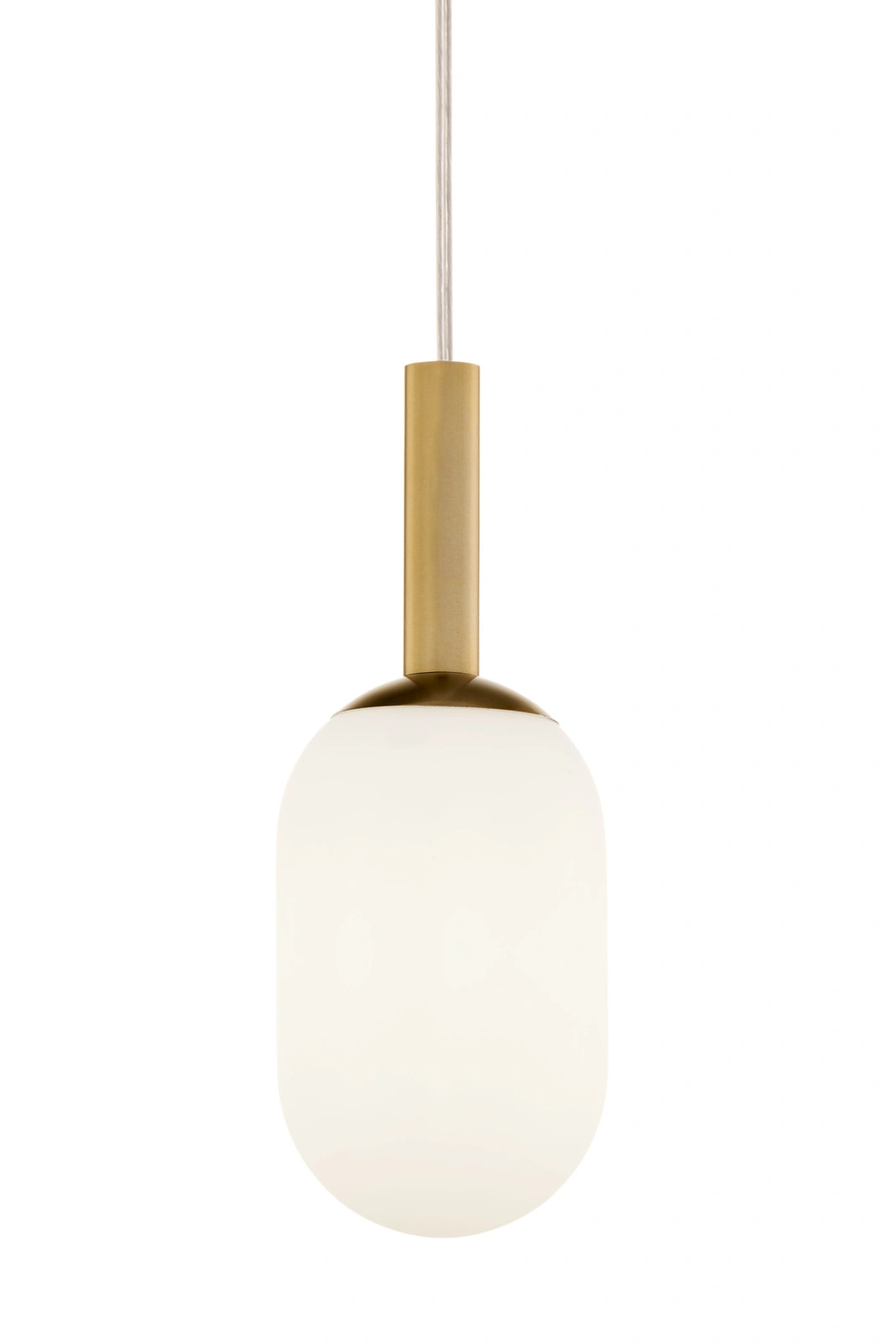 Lampa wisząca PLUUM 1 S Ø10 cm – złoty szczotkowany - obrazek 2