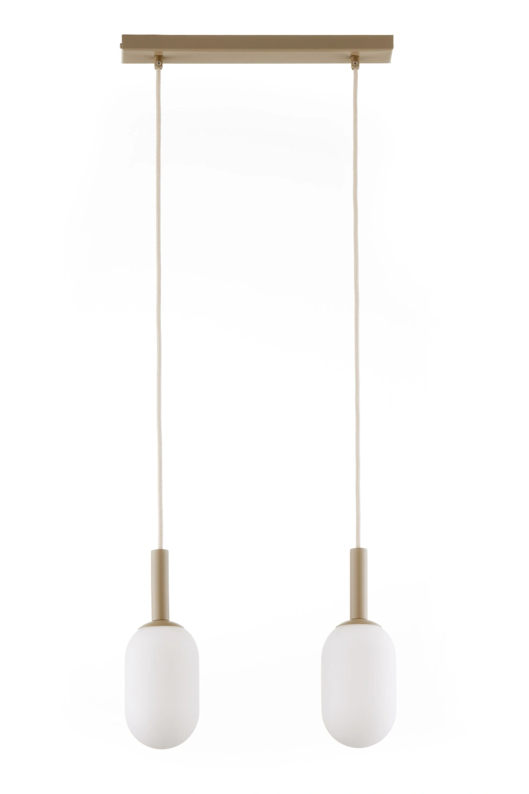 Lampa wisząca PLUUM 2 – ciepły beż RAL 1019