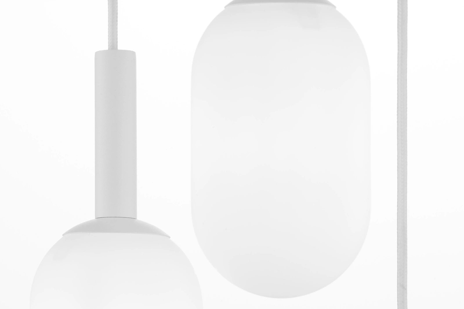 Lampa wisząca PLUUM 3 KOŁO – biały RAL 9003 - obrazek 3