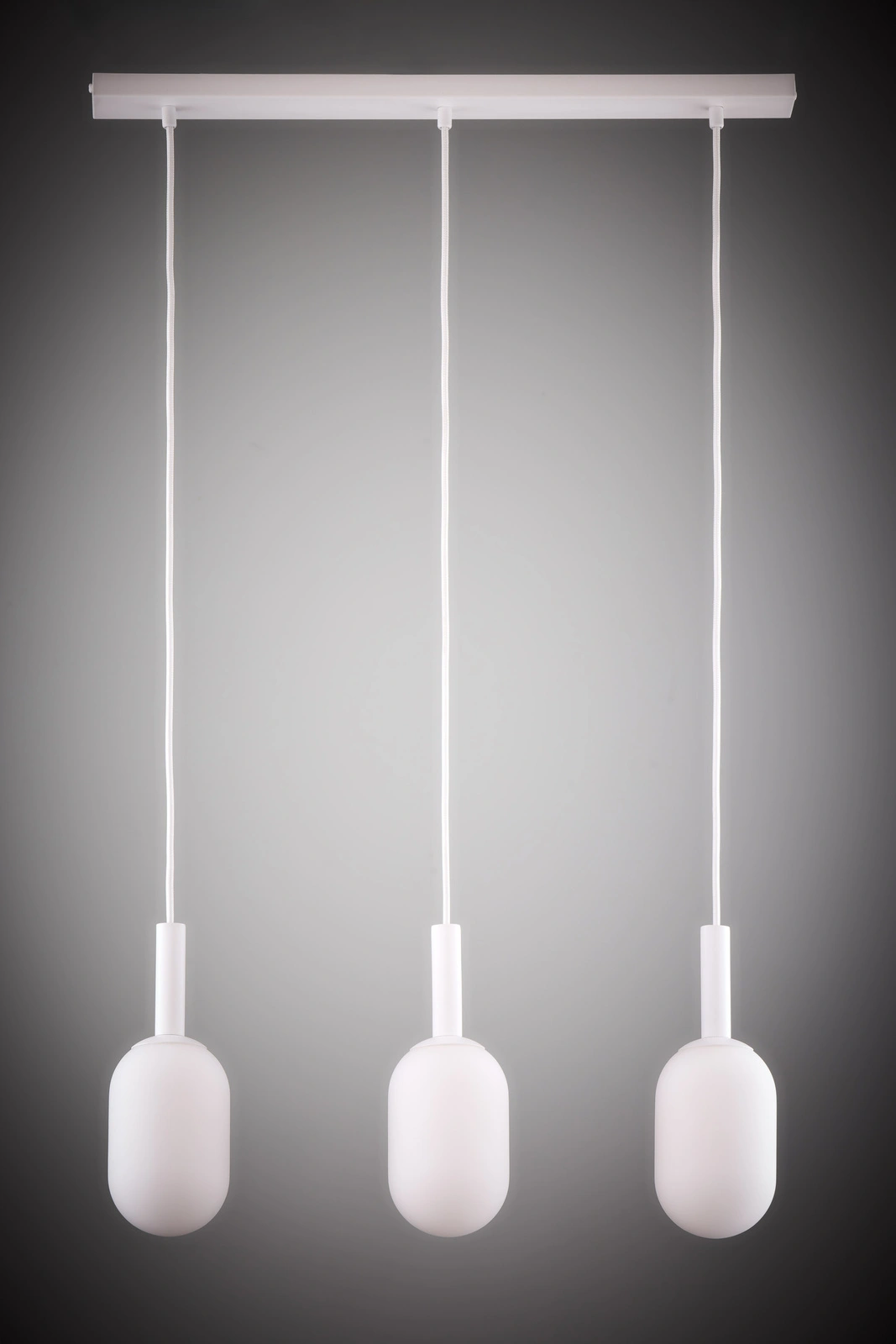 Lampa wisząca PLUUM 3 – biały RAL 9003