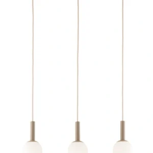 Lampa wisząca PLUUM 3 – ciepły beż RAL 1019
