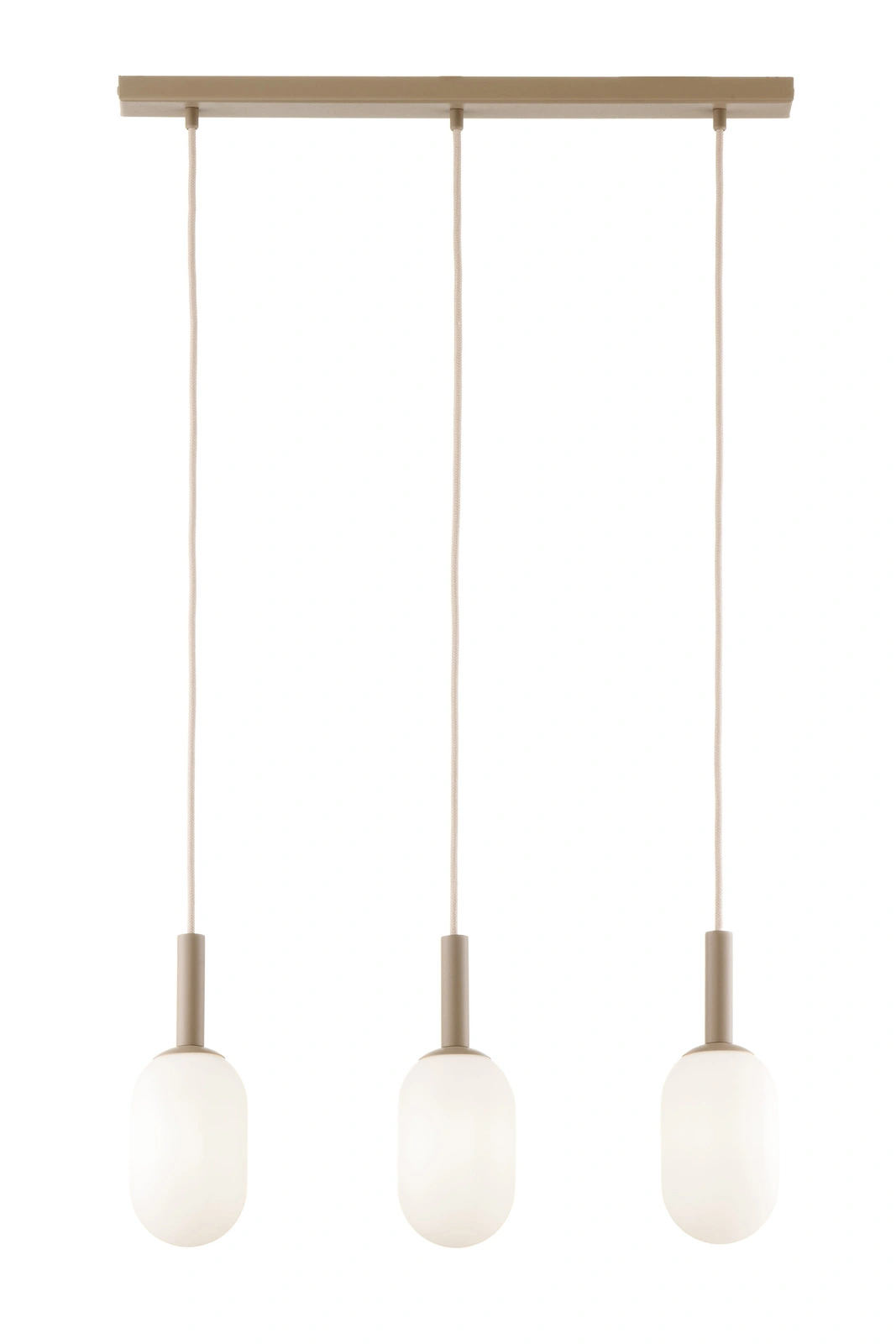 Lampa wisząca PLUUM 3 – ciepły beż RAL 1019