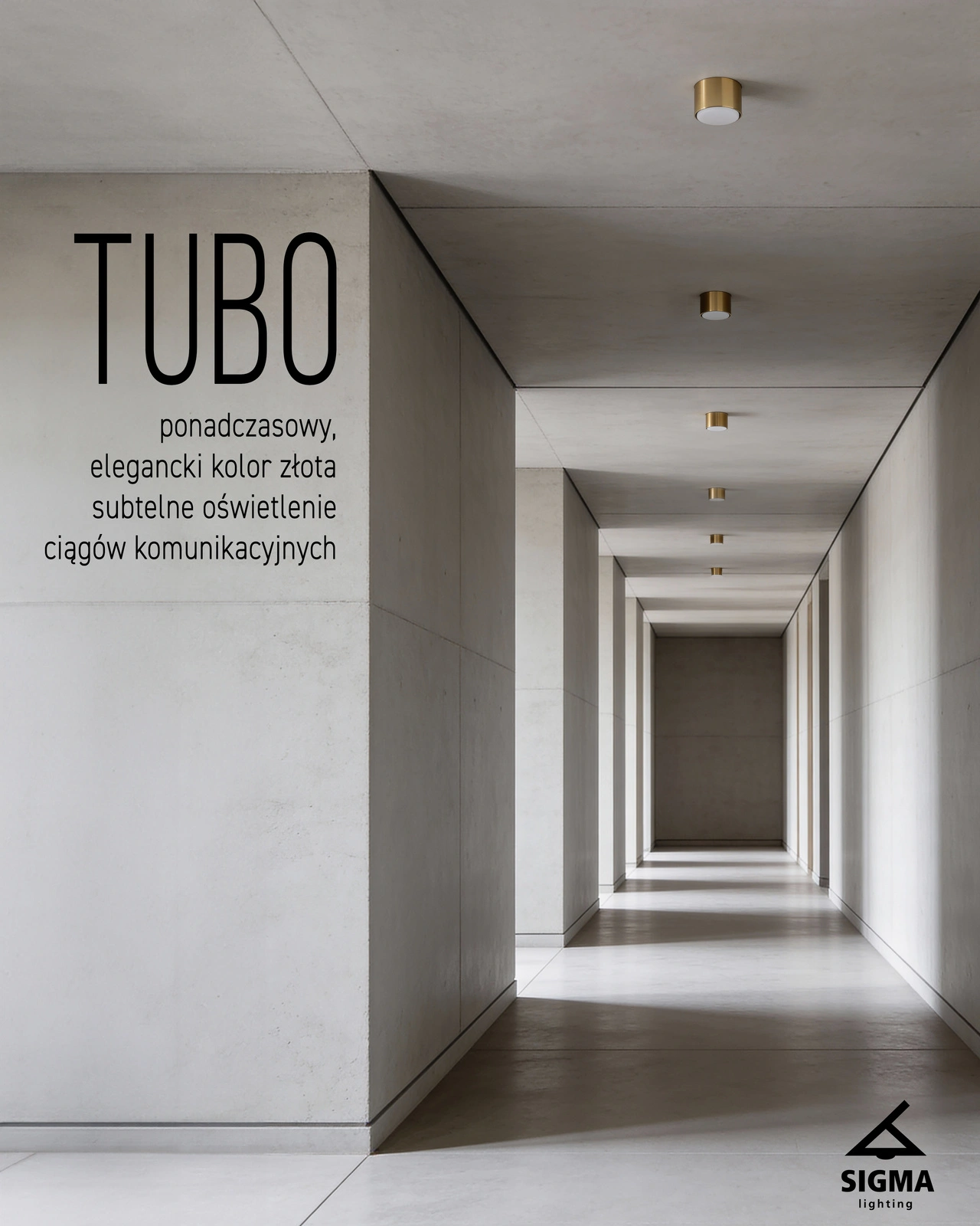 TUBO S złoty szczotkowany - obrazek 2