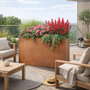PROSTOKĄT (1300x300x850) CORTEN