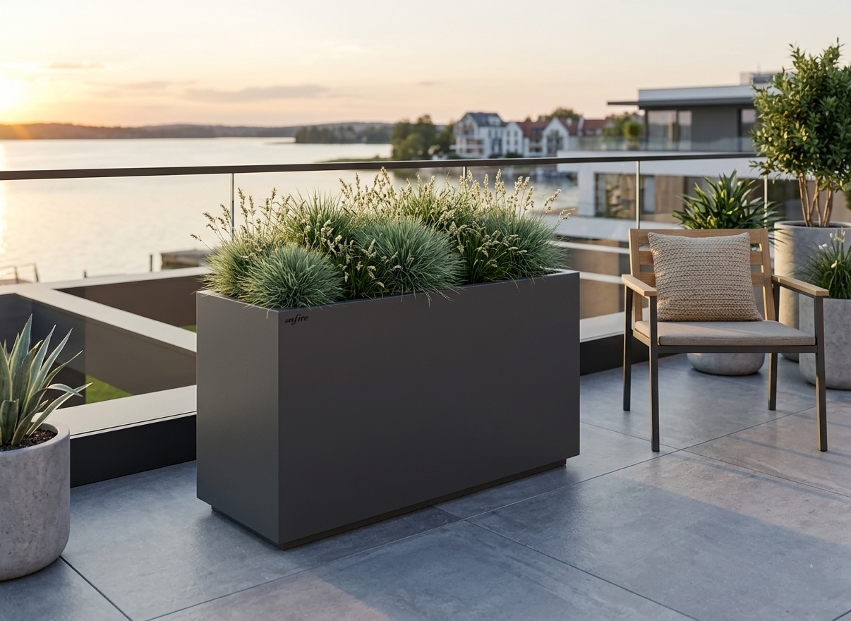 PROSTOKĄT (800x300x450) CORTEN - obrazek 4