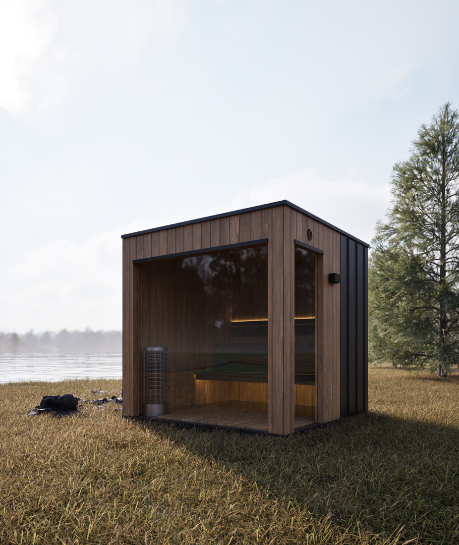 Sauna ogrodowa Genwood BOX Kompakt 200