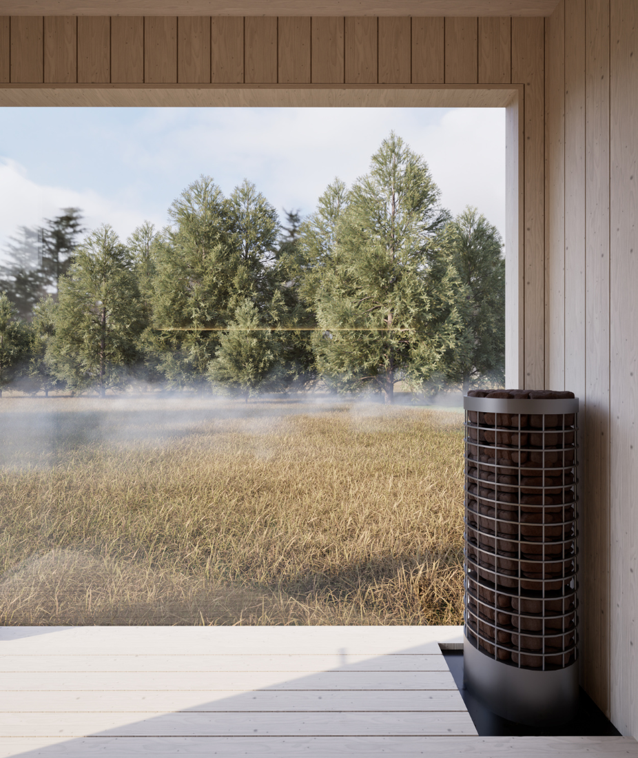 Sauna ogrodowa Genwood BOX Kompakt 200 - obrazek 4