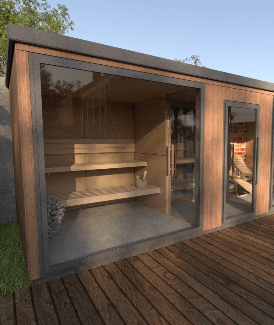Sauna ogrodowa Genwood SPA 240 - obrazek 2