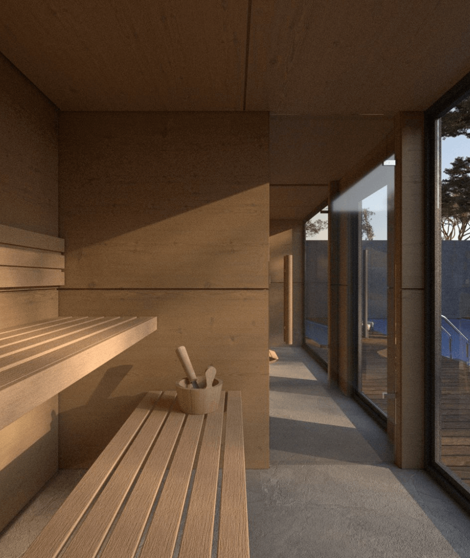 Sauna ogrodowa Genwood SPA 240 - obrazek 3